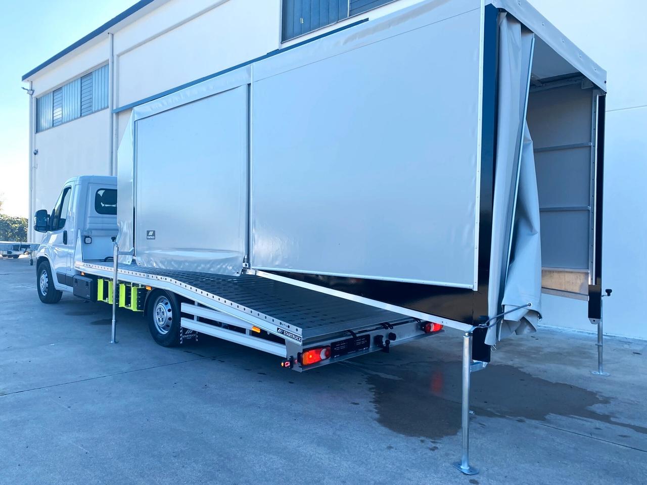 Allestimento trasporto auto coperto carroattrezzi