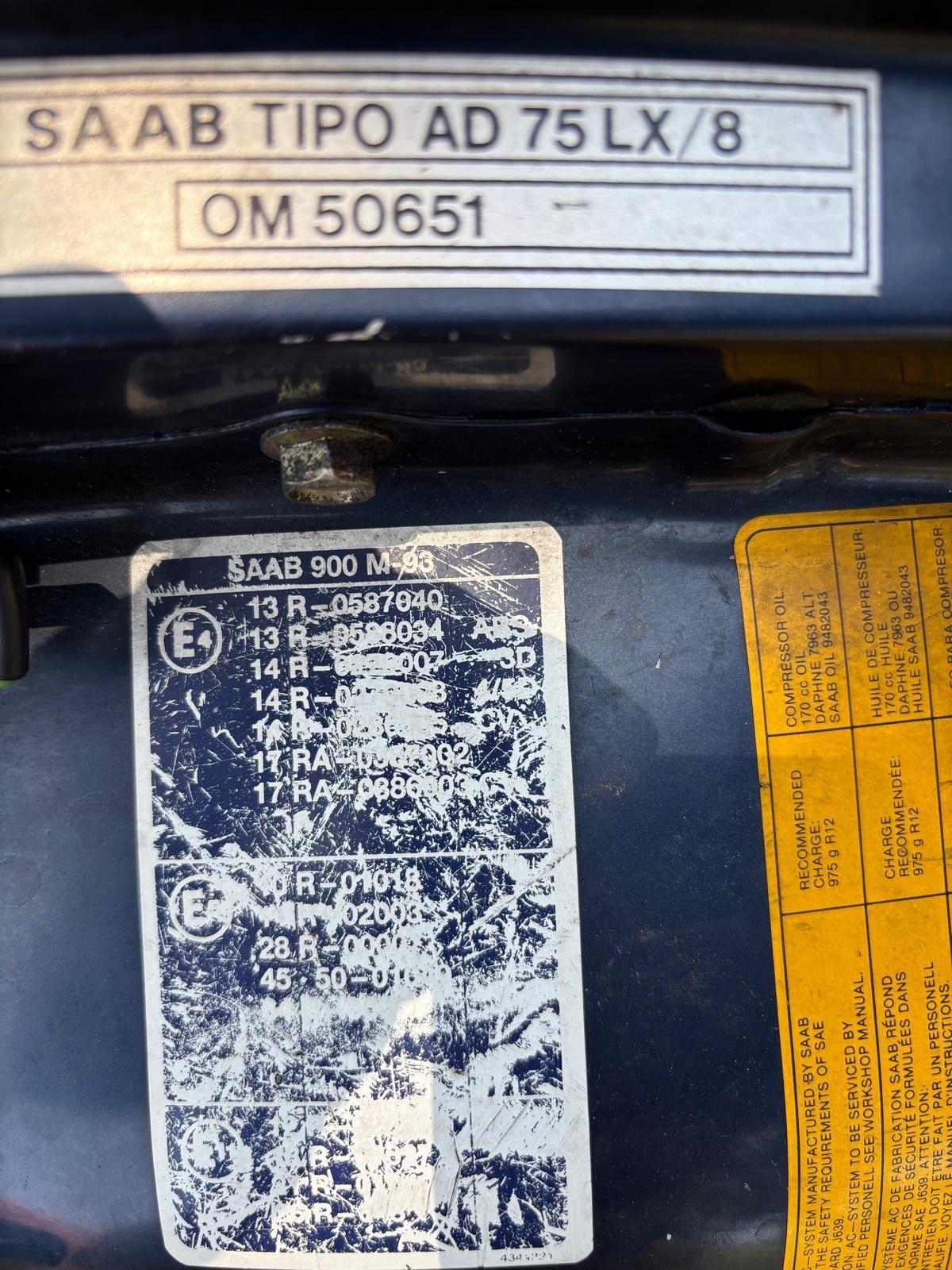 Saab 900 Turbo S cabrio