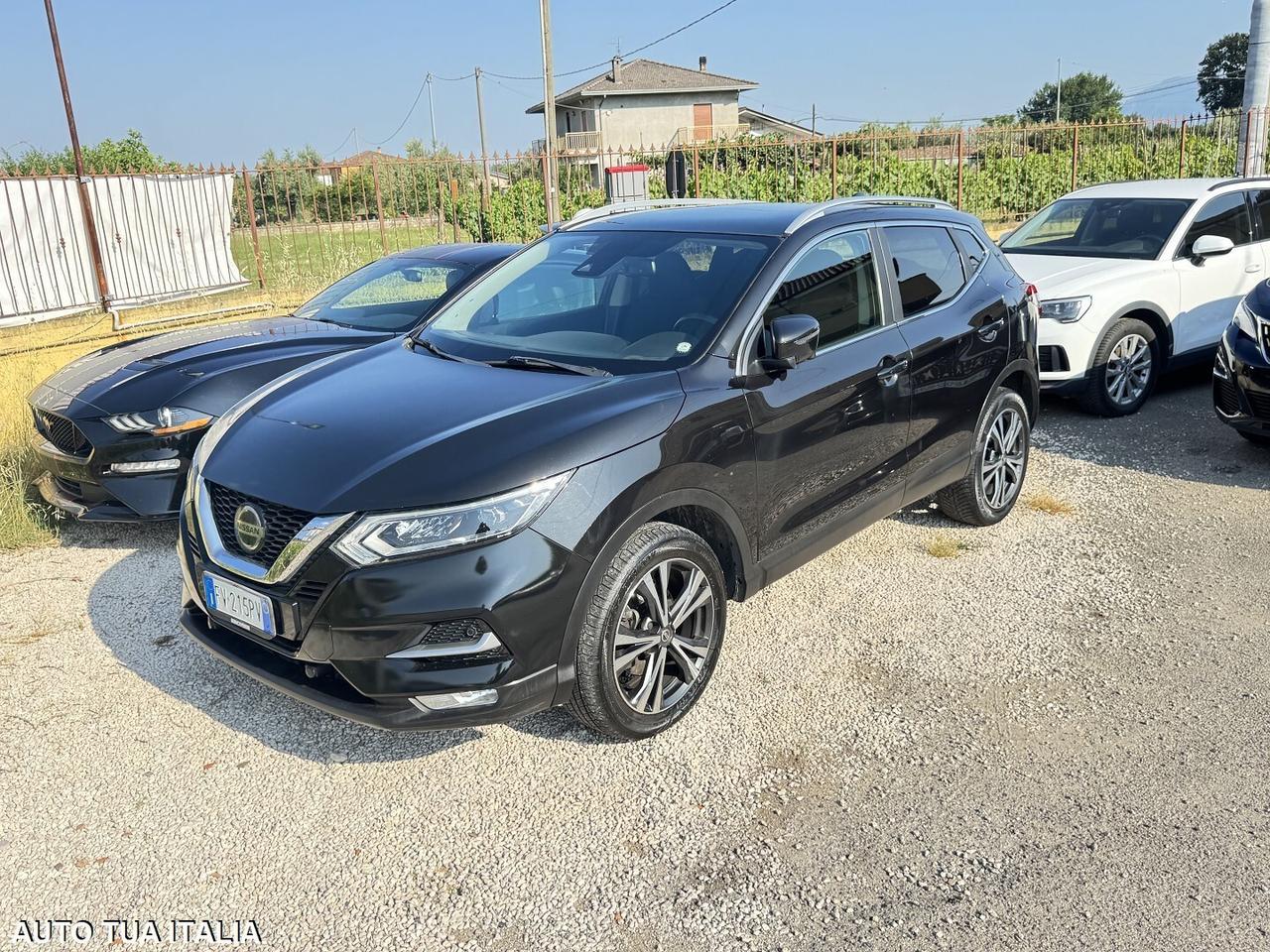 nissan qashqai 1.5 dci tekna tetto navi