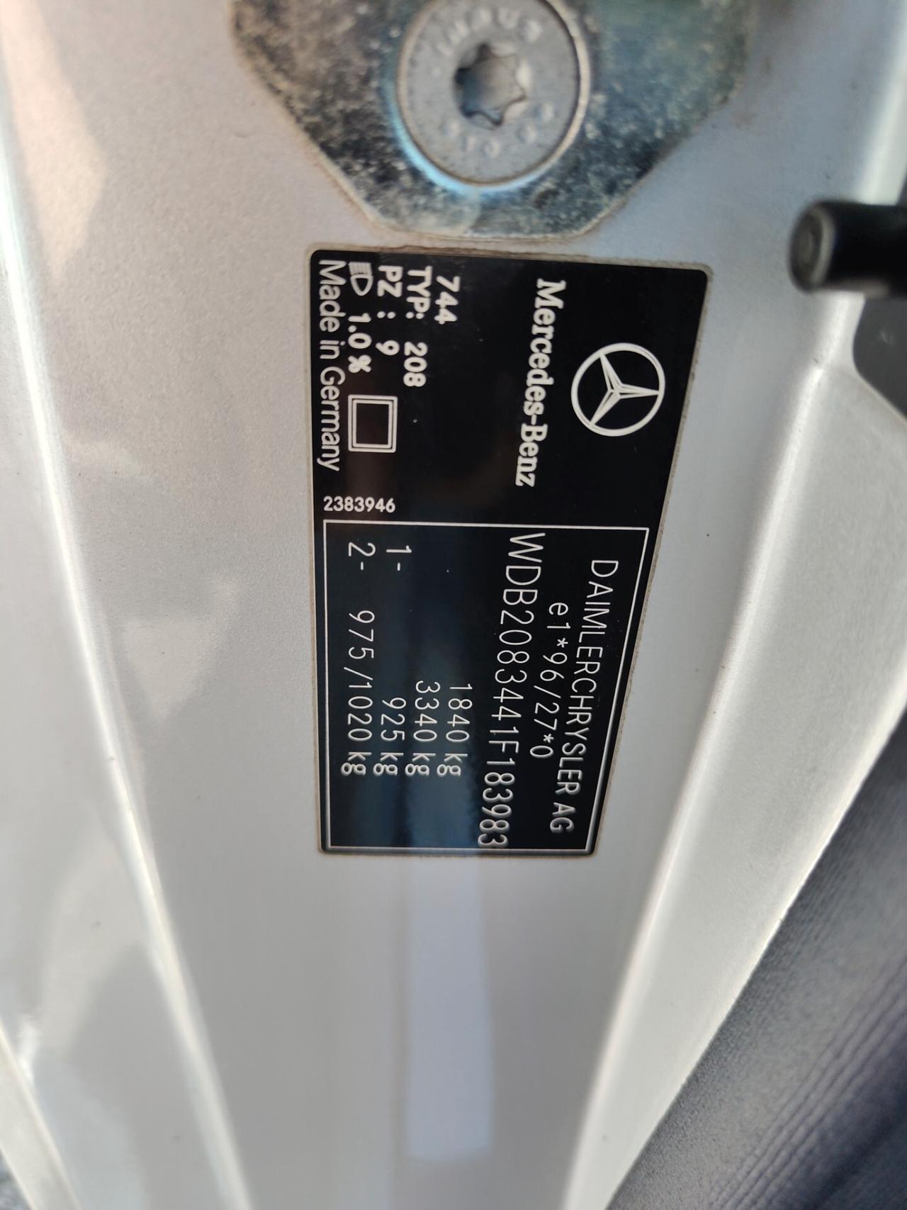 Mercedes-benz CLK 200 Kompressor cat Elegance
