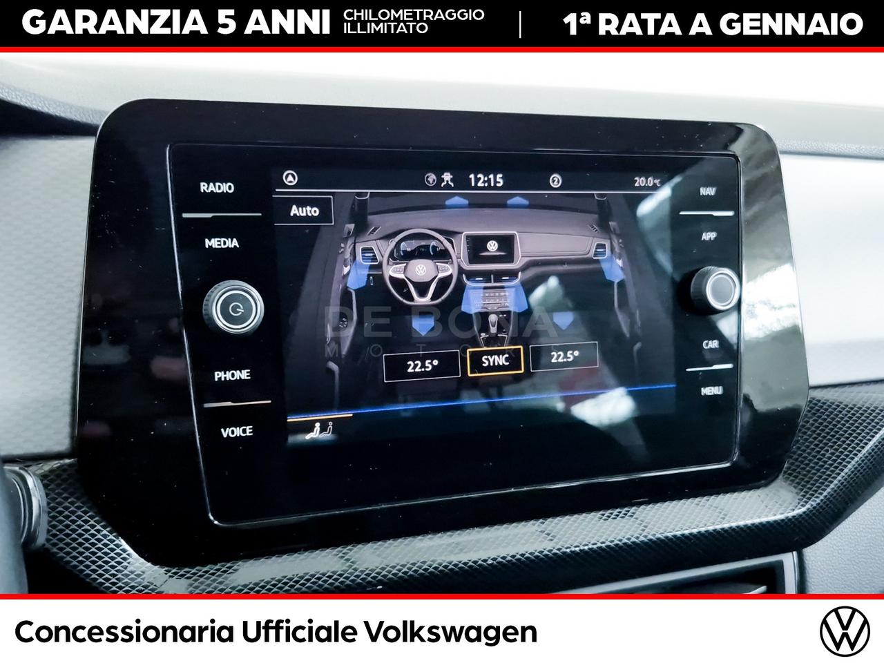 Volkswagen T-Cross 1.0 tsi life 95cv