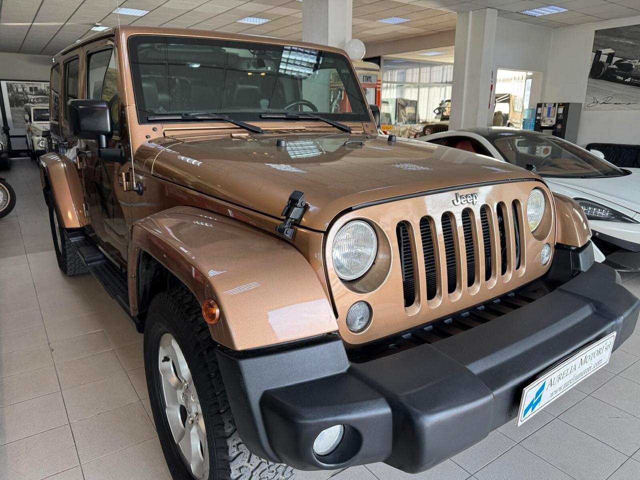 Jeep Wrangler Unlimited 3.6 V6 Sahara Auto PERFETTA MAI FUORISTRADA FULL OPTIONAL
