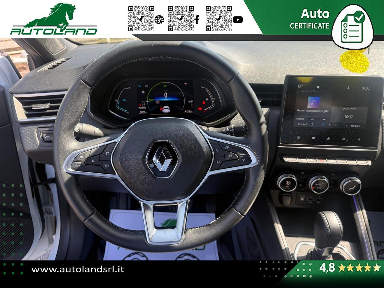Renault Clio 1.6 E-Tech hybrid Intens 140cv auto my21