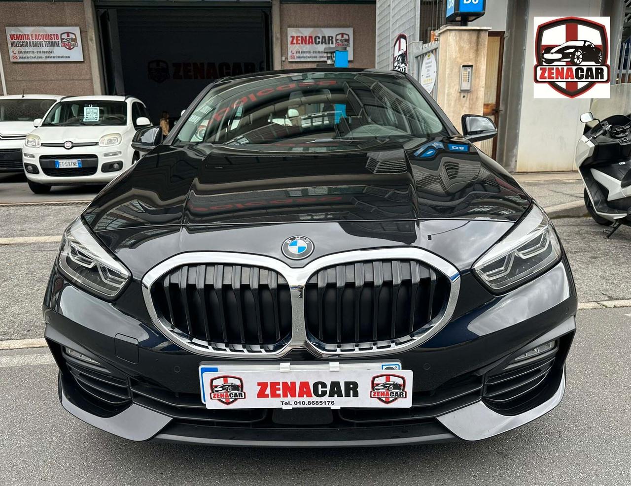 Bmw 116d 5p. Business Advantage 1.5 Automatica Navi Led Camera Virtual Cokpit Unico Prorietario Fatturabile