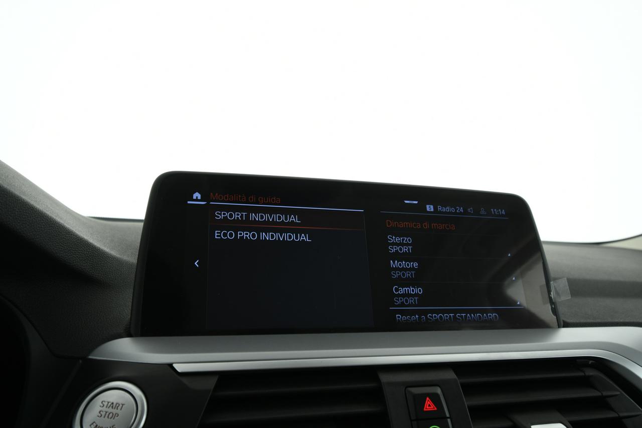 BMW X3 xdrive 20d mhev 48V auto GANCIO TRAINO+PELLE+C19"