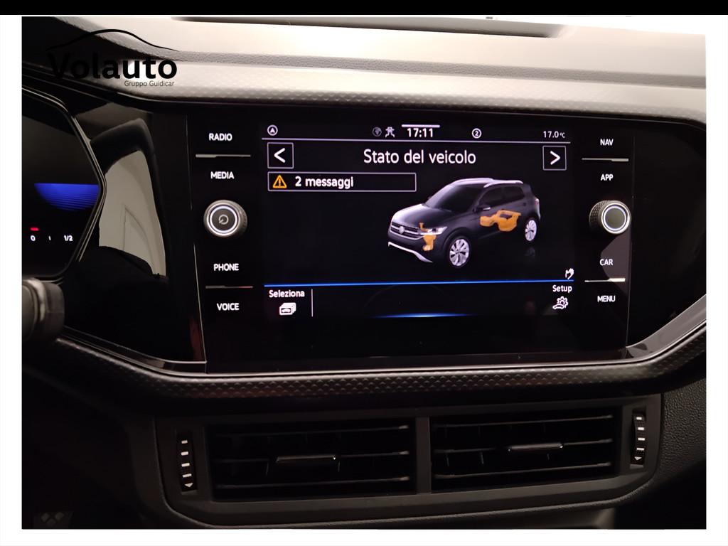 VOLKSWAGEN T-Cross 2019 - T-Cross 1.0 tsi R-LINE 95cv