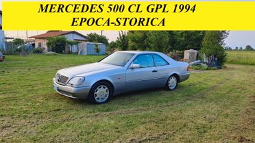 Mercedes-benz CL 500 GPL ben tenuta EPOCA