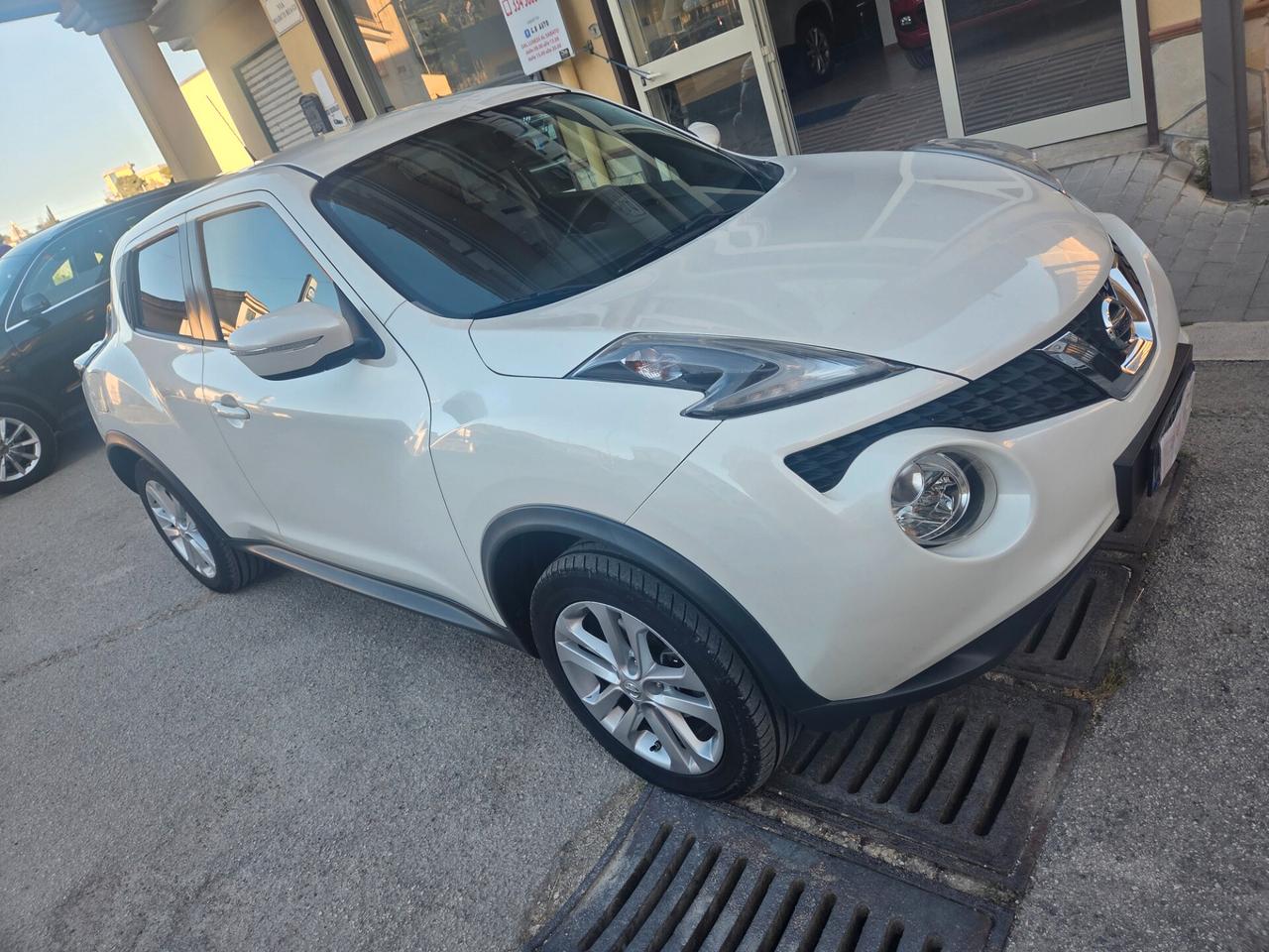 NISSAN JUKE BIANCO PERLA 1.5 NAVIG TELEC KMCERTIF