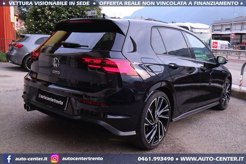 Volkswagen Golf 8 GTD DSG 2.0 TDI 200CV 19 IQ.LIGHT LED