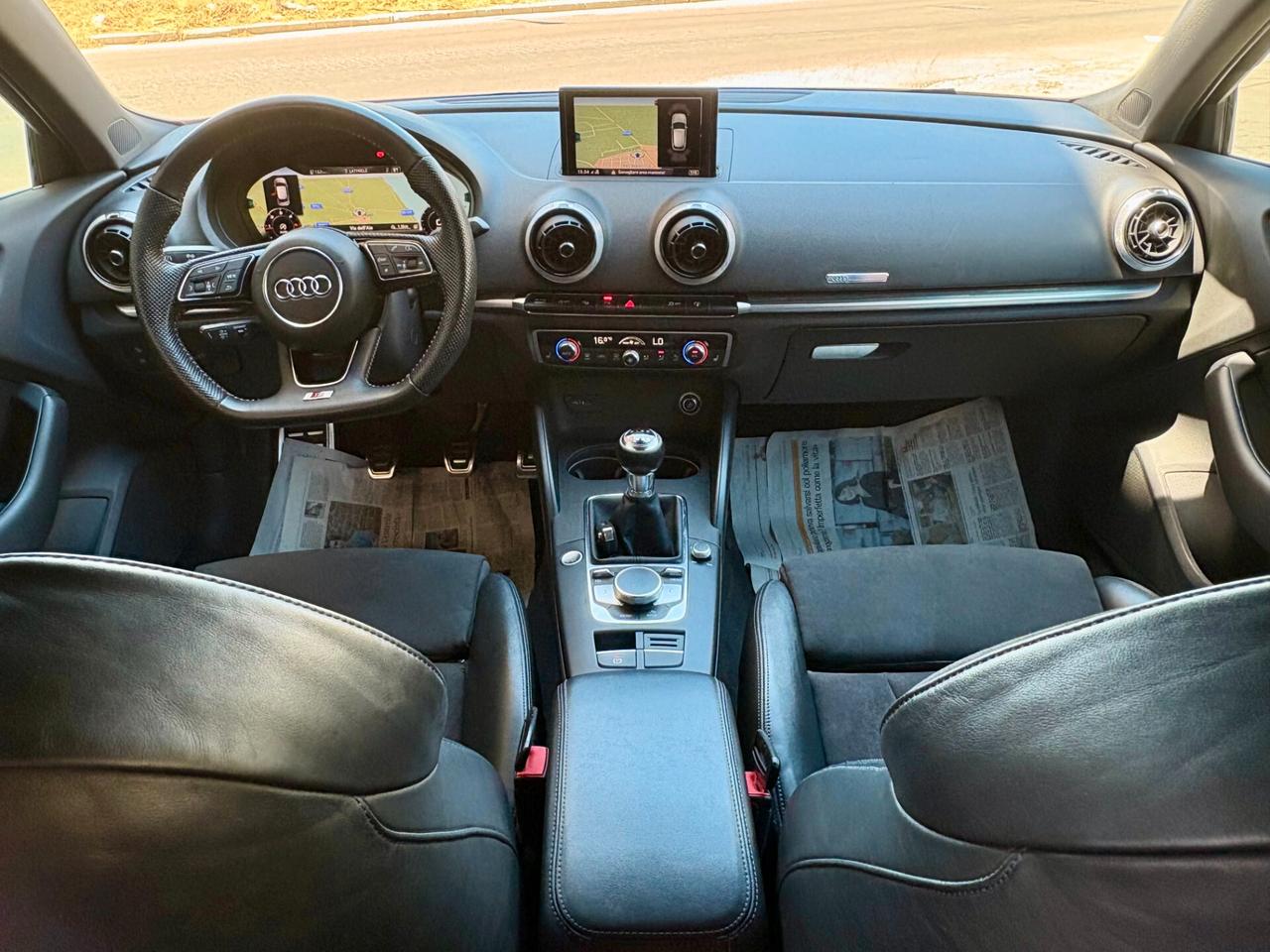 Audi a3 spb 2.0 tdi 150cv “S-LINE-VIRTUAL”-‘17