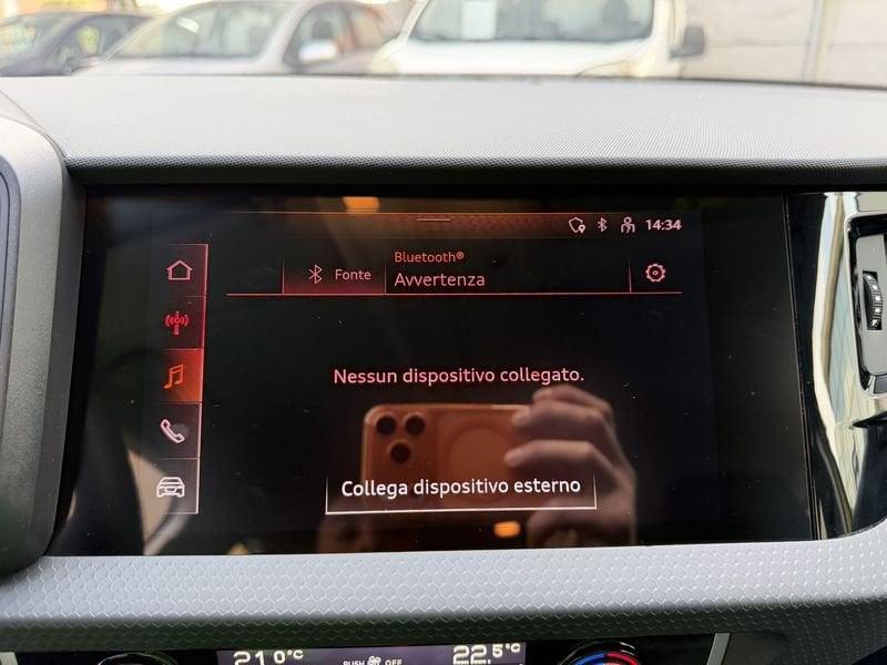 Audi A1 Sportback 25 TFSI Identity Black PRONTA CONSEGNA SENZA VINCOLI FINANZIARI