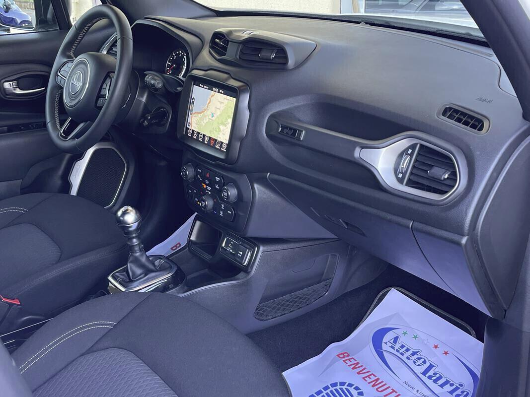 Jeep Renegade 1.6 Mjt 130 CV 80th Anniversary "Navi - Retrocamera - cerchi da 18°- pack black - vetri privacy - Interni specifici 80TH Anniversary in tessuto Premium"