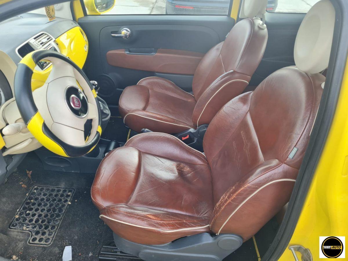 FIAT 500 1.3 MJT-Neopatentati-Pelle
