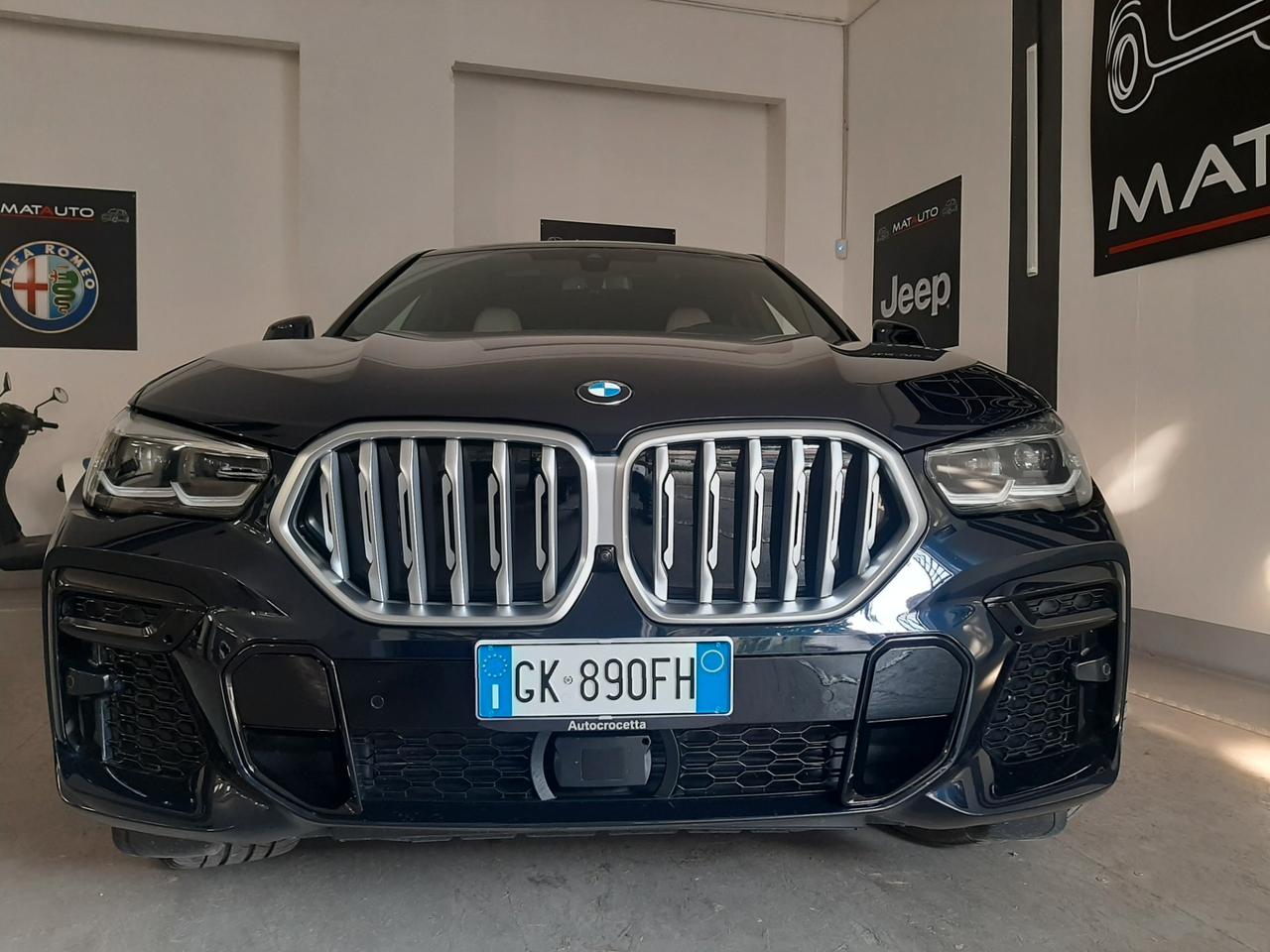 Bmw X6 xDrive30d 48V Msport TETTO CERCHI DA 21