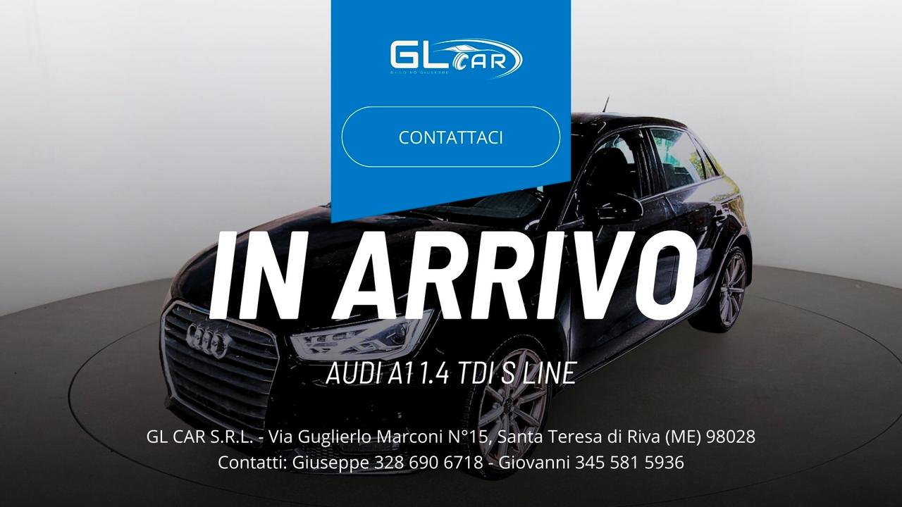 Audi A1 1.4tdi s line 2018 IN ARRIVO