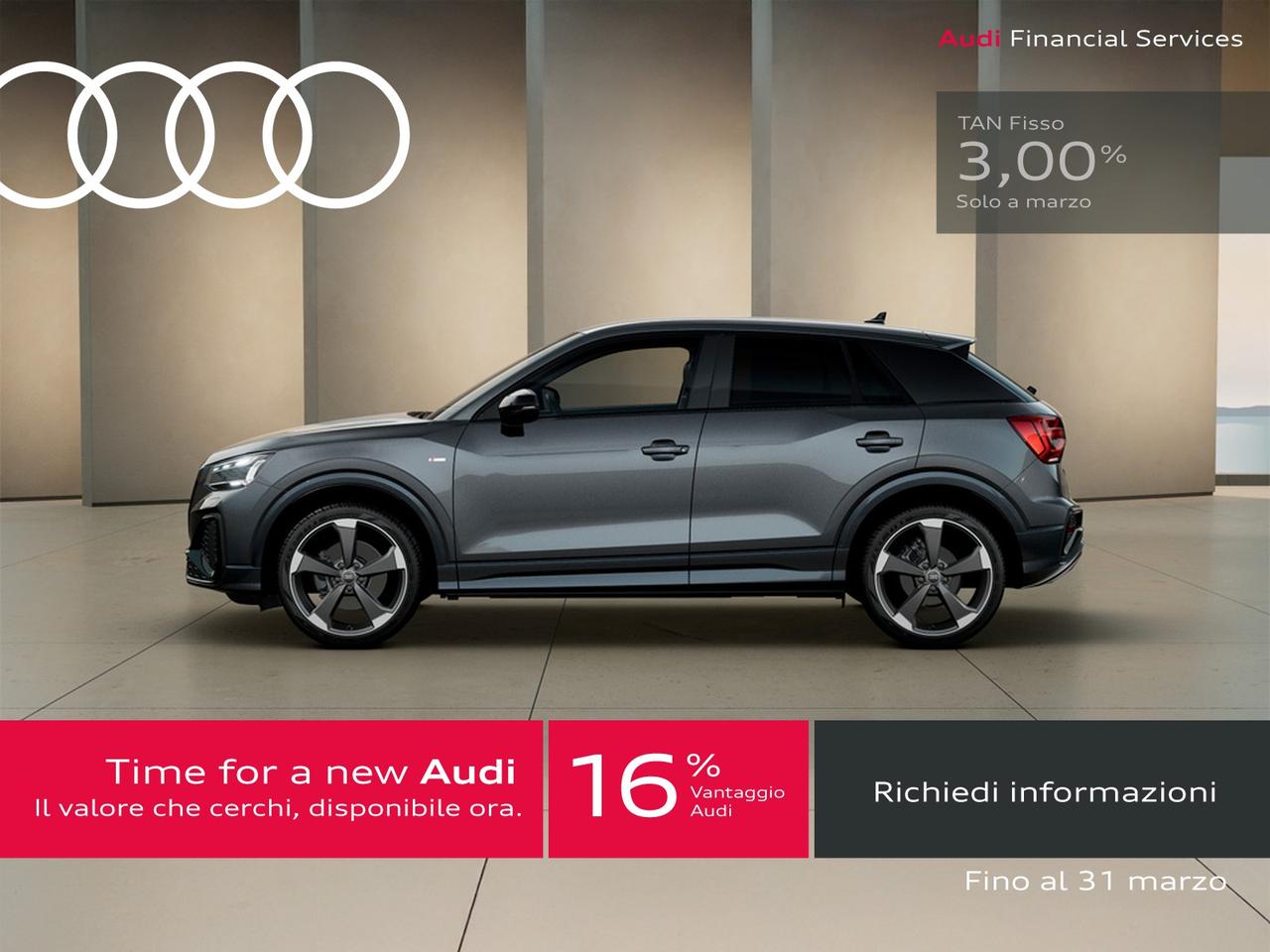 Audi Q2 35 2.0 tdi identity black quattro s-tronic