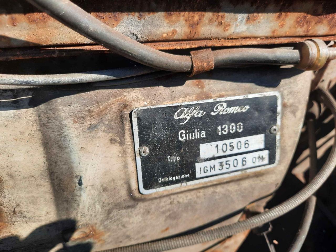 Alfa Romeo Giulia 1300 Berlina del 1966