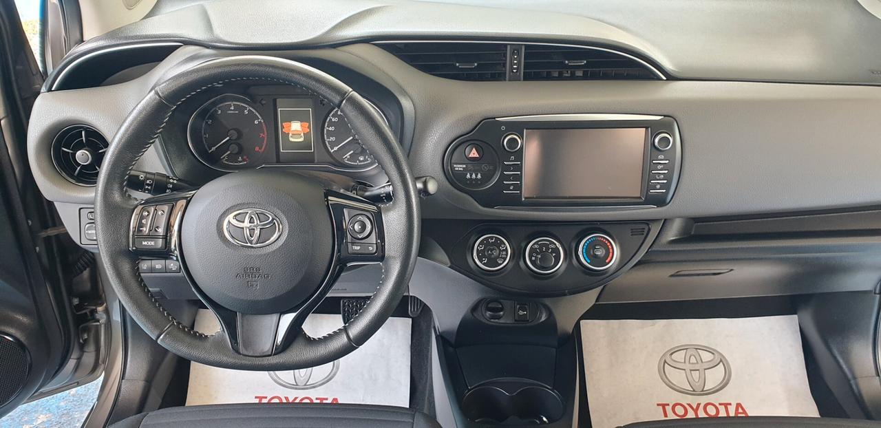 TOYOTA YARIS 1.5 BENZINA ANNO 2018 KM 73MILA