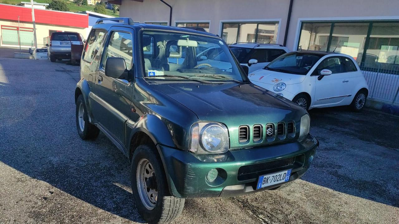 SUZUKI JIMNY 1.3 BENZINA 4X4 4WD RIDOTTE GANCIO TRAINO