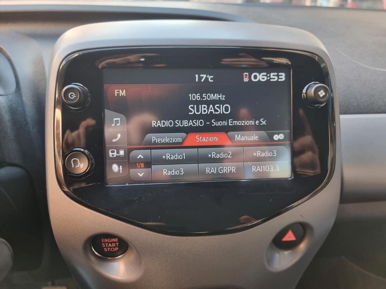 Toyota Aygo Connect 1.0 VVT-i 72 CV 5 porte x-fun MMT AUTOMATICA