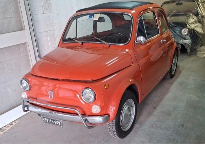 Fiat 500L DOCUMENTI E TARGA ORIGINALI ASI TUTTA RESTAURATA NEL 2014