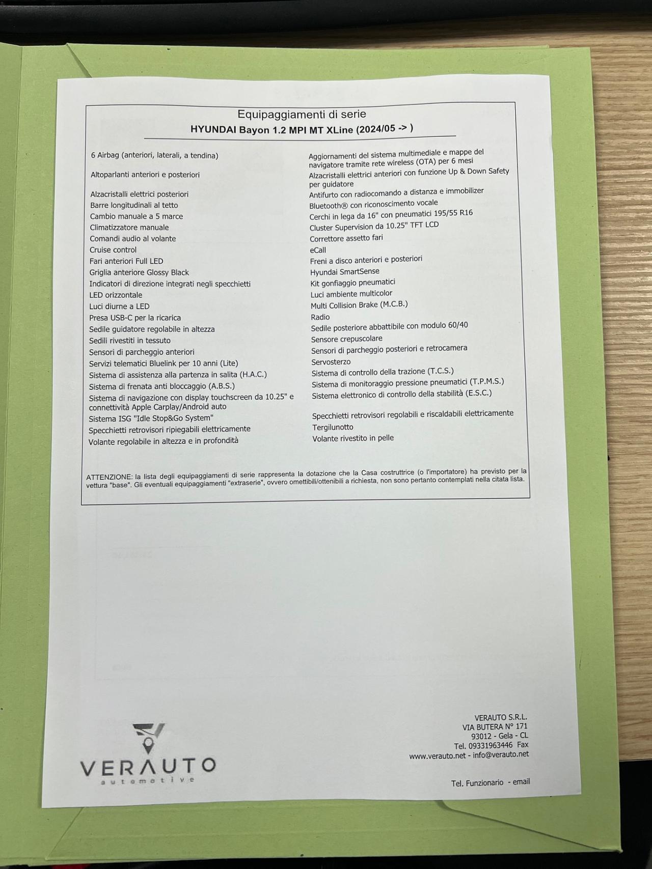 Hyundai BAYON 1.2 mpi Xline possibilità noleggio no scoring