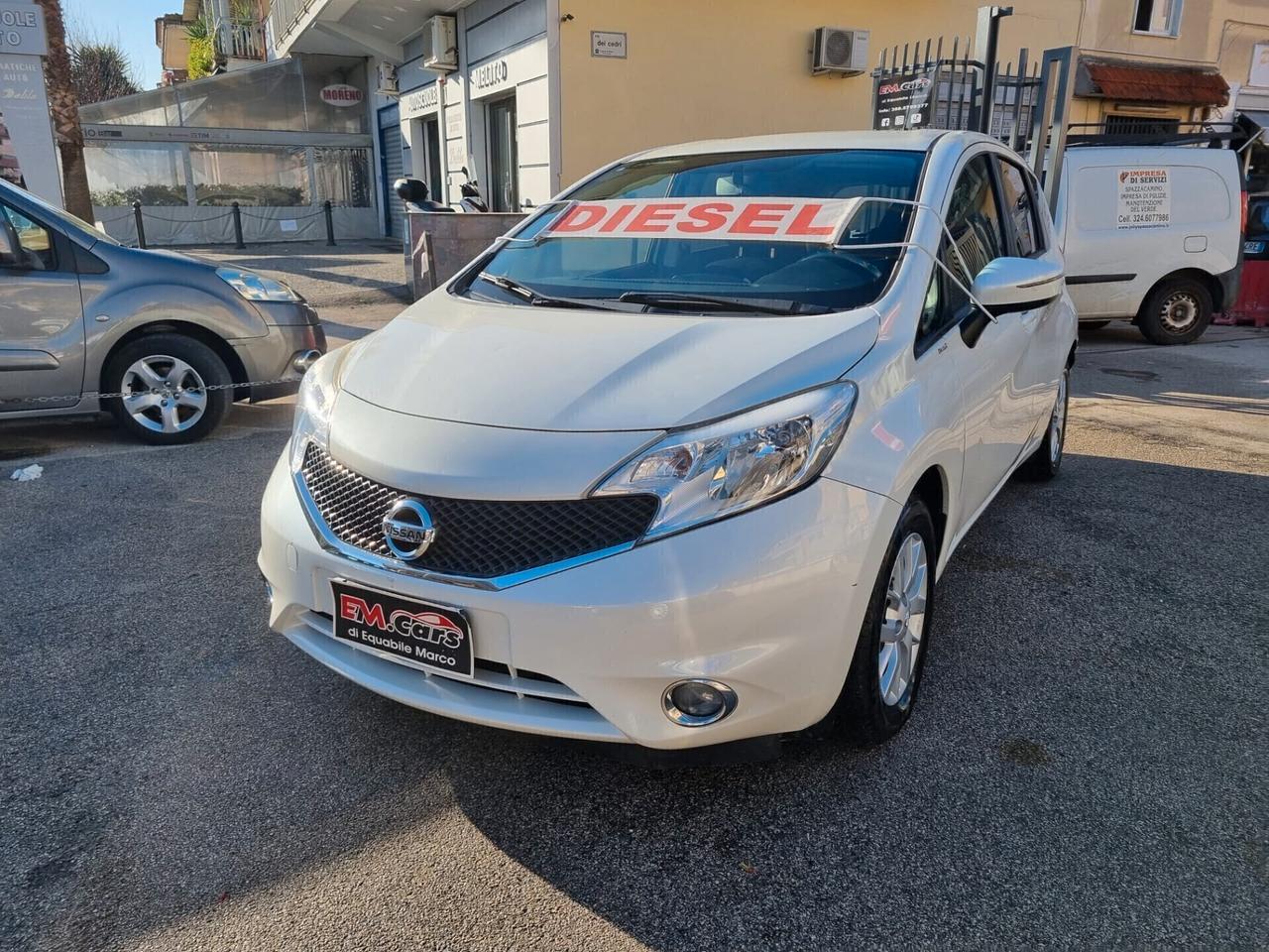 Nissan Note 1,5 Diesel 90CV. 2017