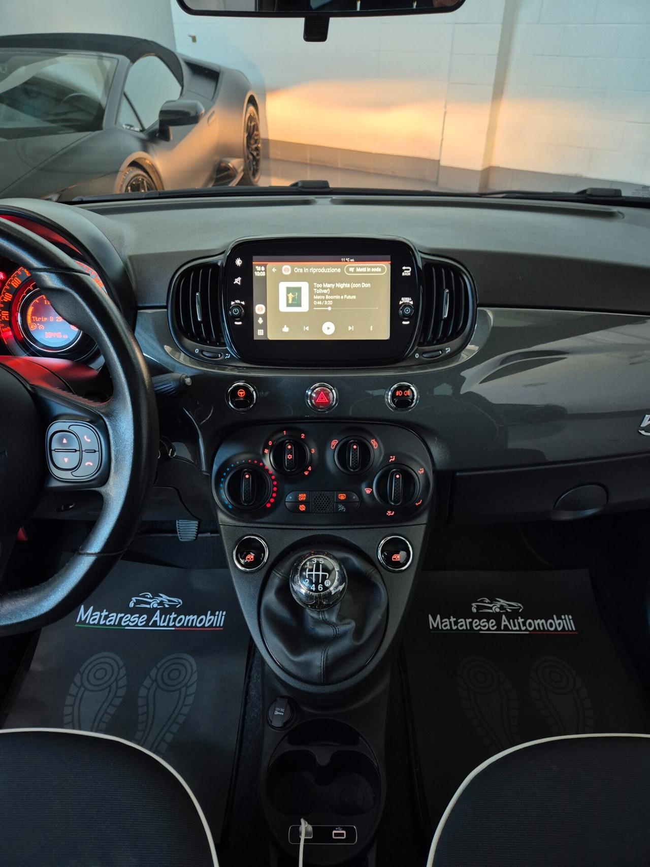 Fiat 500 Sport 1.0cc Hybrid 69cv Neopatentati CarPlay