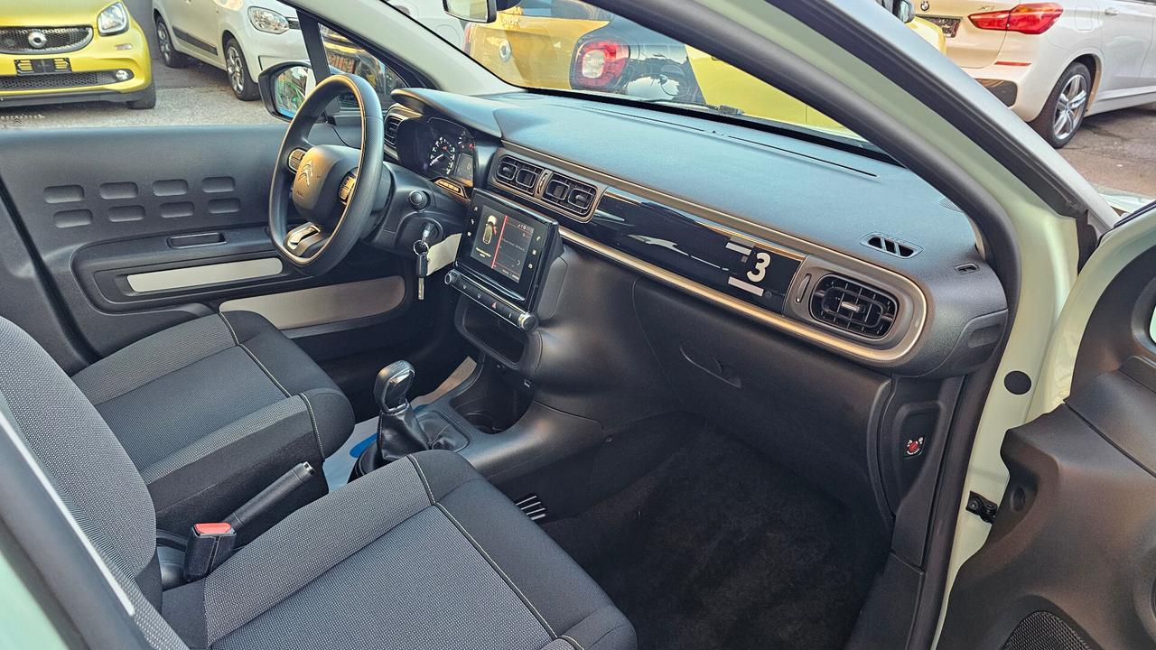 Citroen C3 PureTech 82 S&S GRAPHIC UNIPRO' CINTA SOSTITUITA ANDROID