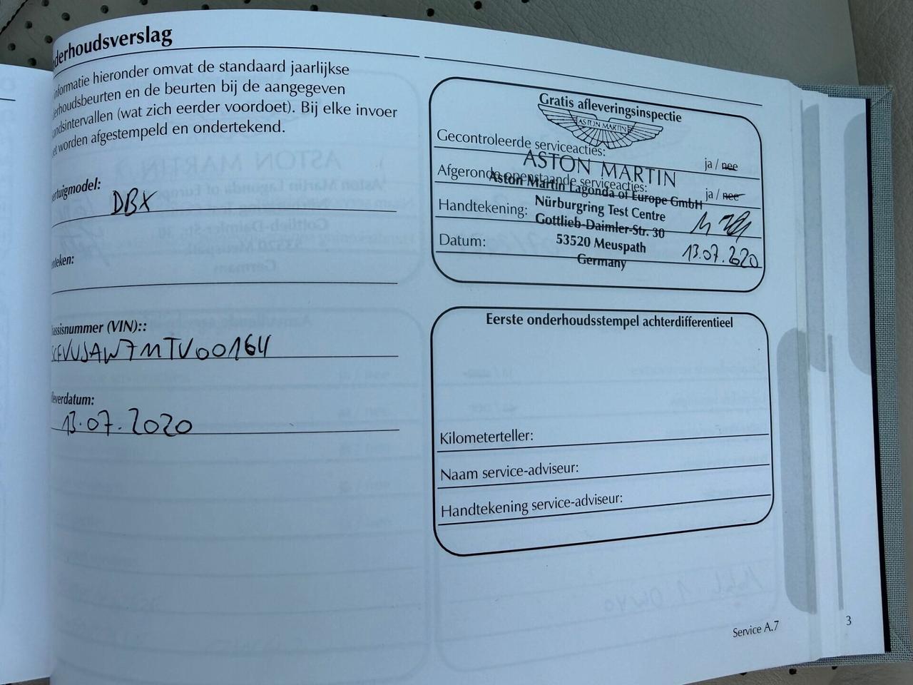 Aston Martin DBX /tetto/sed. vent. risc. volante risc/strafull