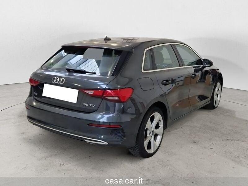 Audi A3 SPB 35 TDI S tronic Business Advanced 3 ANNI DI GARANZIA KM ILLIMITATI PARI ALLA NUOVA