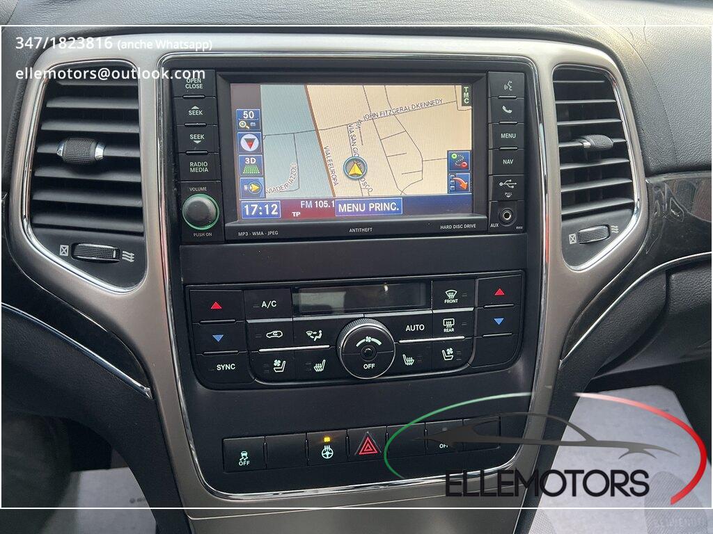 Jeep Grand Cherokee OVERLAND GANCIO TRAINO