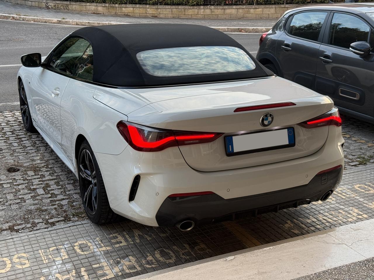 Bmw 420 i M Sport Cabrio full optional prezzo reale no vincolo finanziamento air scarf leve al volante