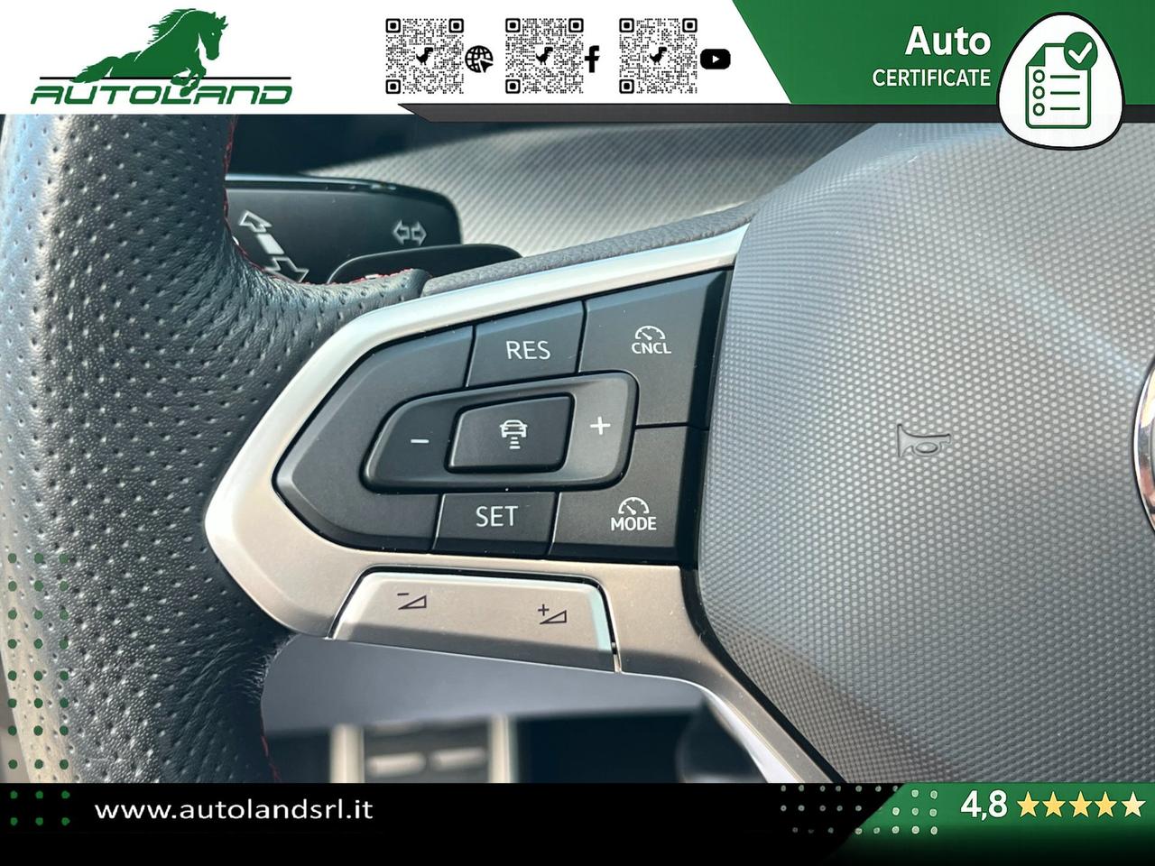 Volkswagen Golf 2.0 tsi GTI 265cv dsg TETTO - HEAD UP - PELLE - SEDILI VENTILATI