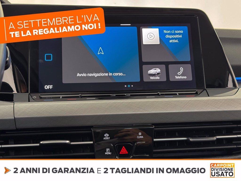 VOLKSWAGEN Golf 1.0 tsi evo life 110cv del 2022