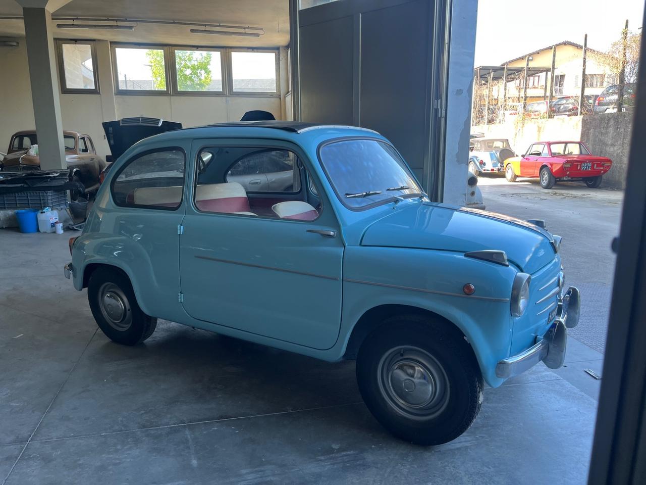 Fiat 600 TRASFORMABILE - 1958