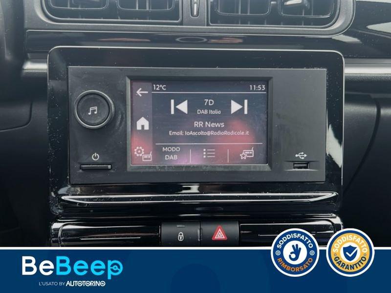 Citroën C3 1.5 BLUEHDI FEEL S&S 100CV 6M