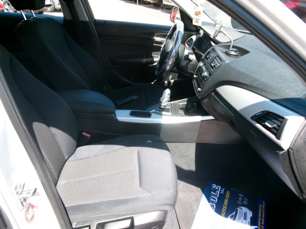 BMW 118 SERIE 1 118D 2.0 143CV E5 URBAN *AUTOMATICA* 94000 KM CERTIFICATI