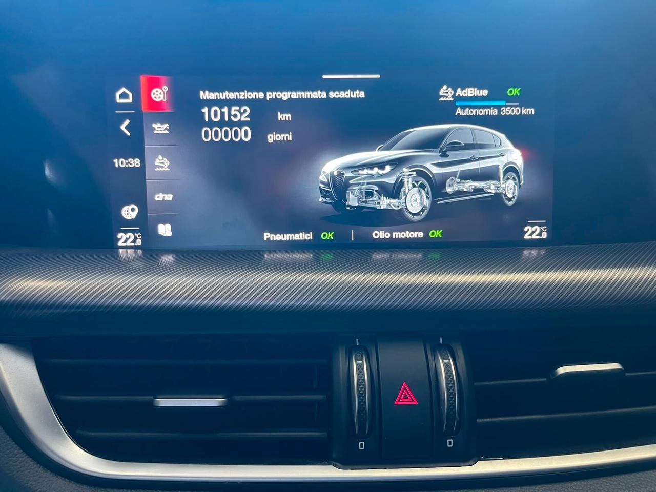 Alfa Romeo Stelvio 2.2 Turbodiesel 210 CV AT8 Q4 Veloce