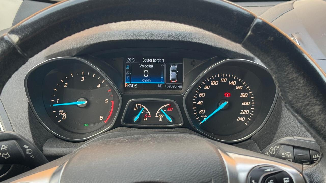 FORD KUGA 2.0 150cv GANCIO TRAINO - 2017