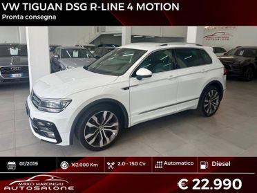 VW Tiguan DSG R LINE 4MOTION FINANZIABILE