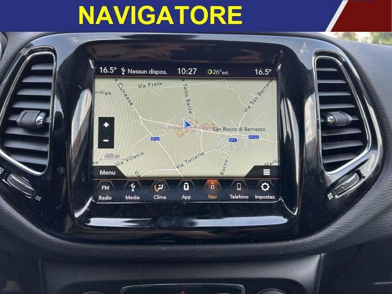 Jeep Compass 1.4 MultiAir 140 cv Night Eagle GANCIO+PELLE+NAVI+CAMERA