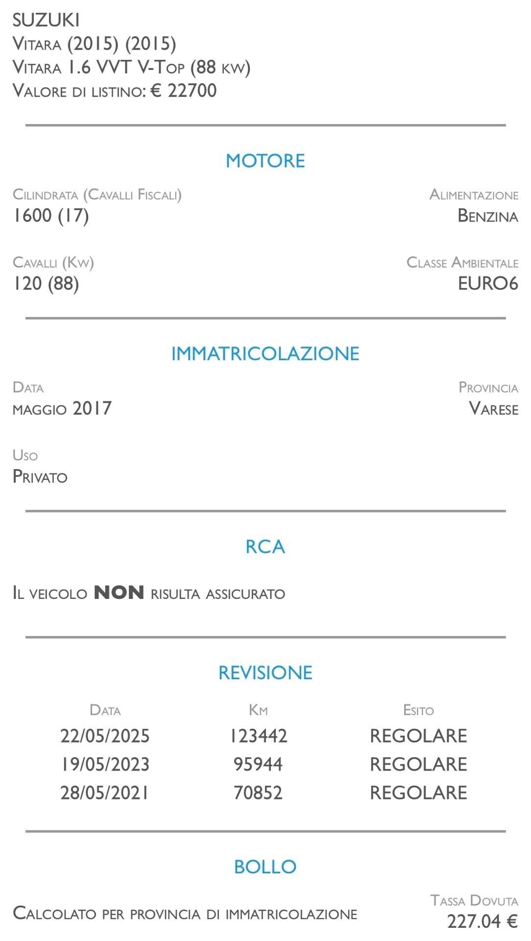 Suzuki Vitara 1.6 VVT V-Top - UNICO PROPRIETARIO