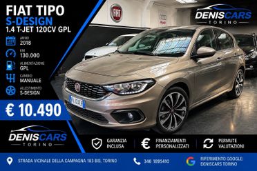 Fiat Tipo 1.4 T-Jet 120CV GPL 5 porte S-Design