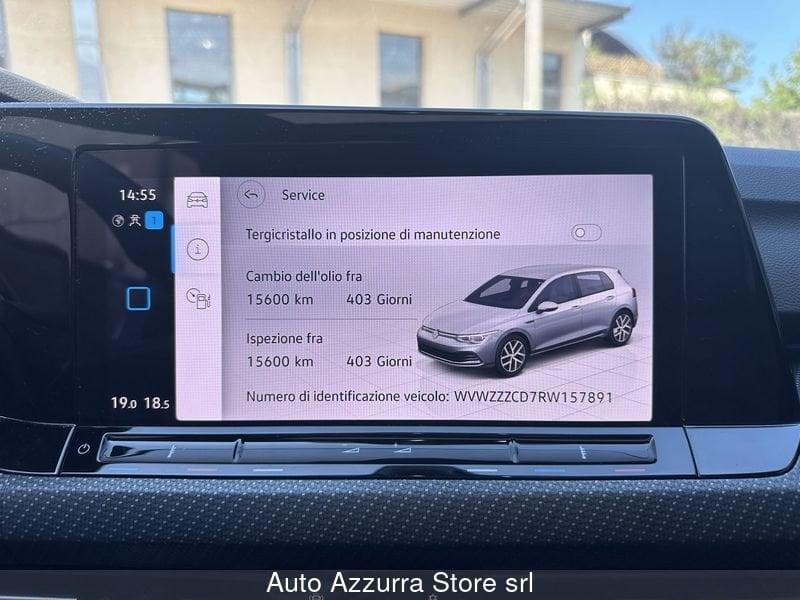 Volkswagen Golf 1.5 eTSI 150cv DSG ACT R-Line *TETTO, 18", PROMO AZZURRA*