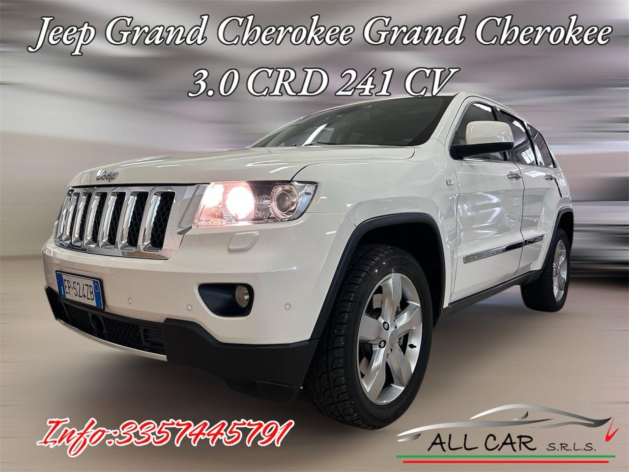 Jeep Grand Cherokee Grand Cherokee 3.0 CRD 241 CV Overland