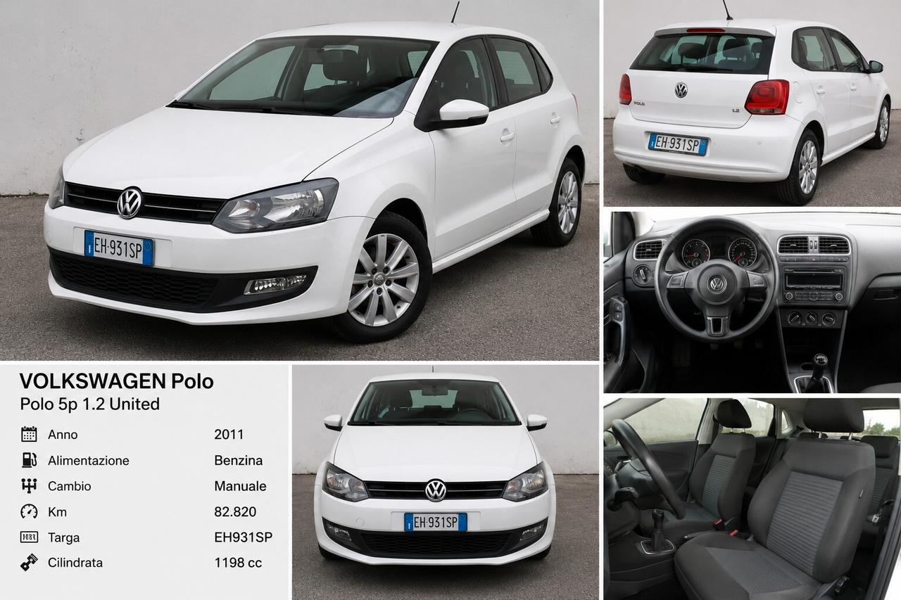 Volkswagen Polo 1.2 5 porte United