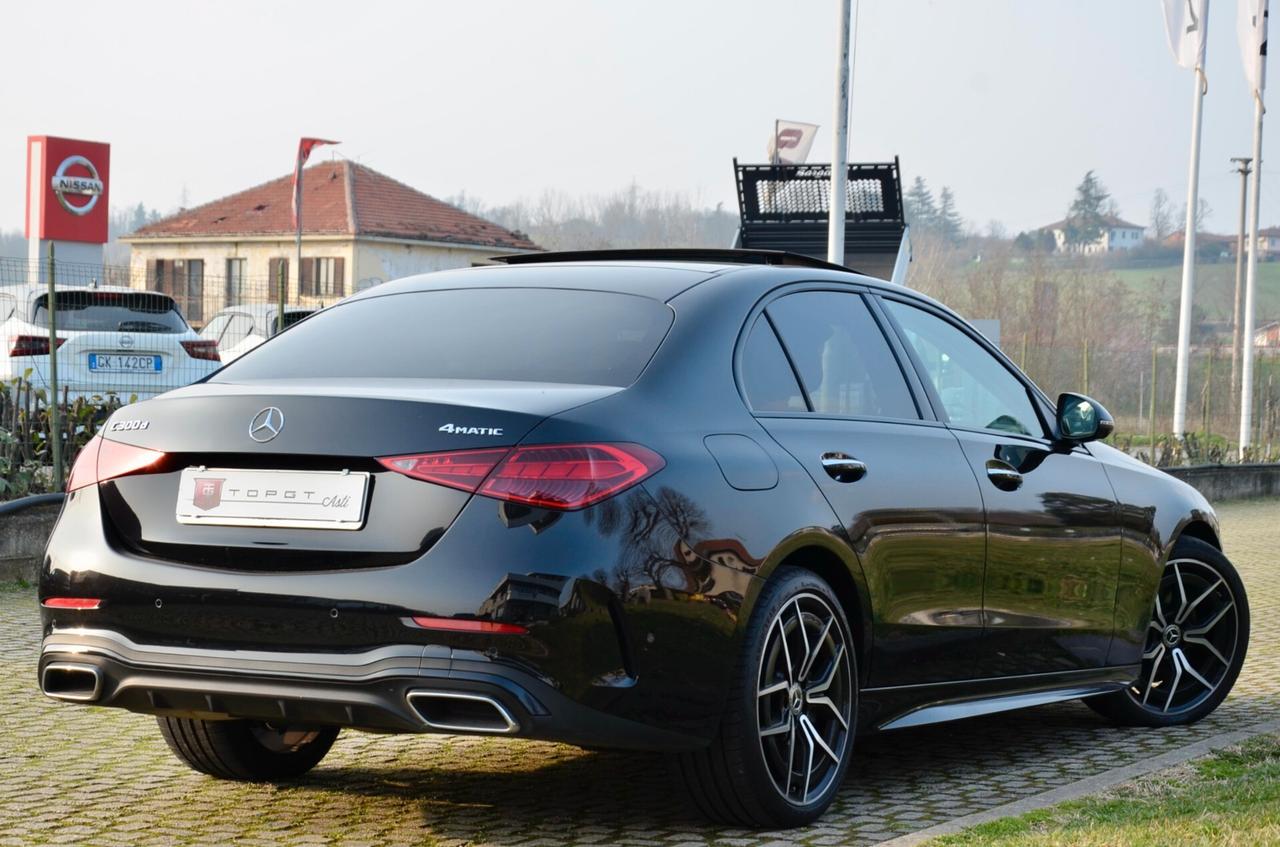 MERCEDES-BENZ 300d MHEV AMG LINE ADVANCED PLUS 4MATIC 265cv AUT, UNICOPROPRIETARIO, TETTO, HI-FI BURMESTER, DIGITAL LIGHT, PELLE, PERMUTE