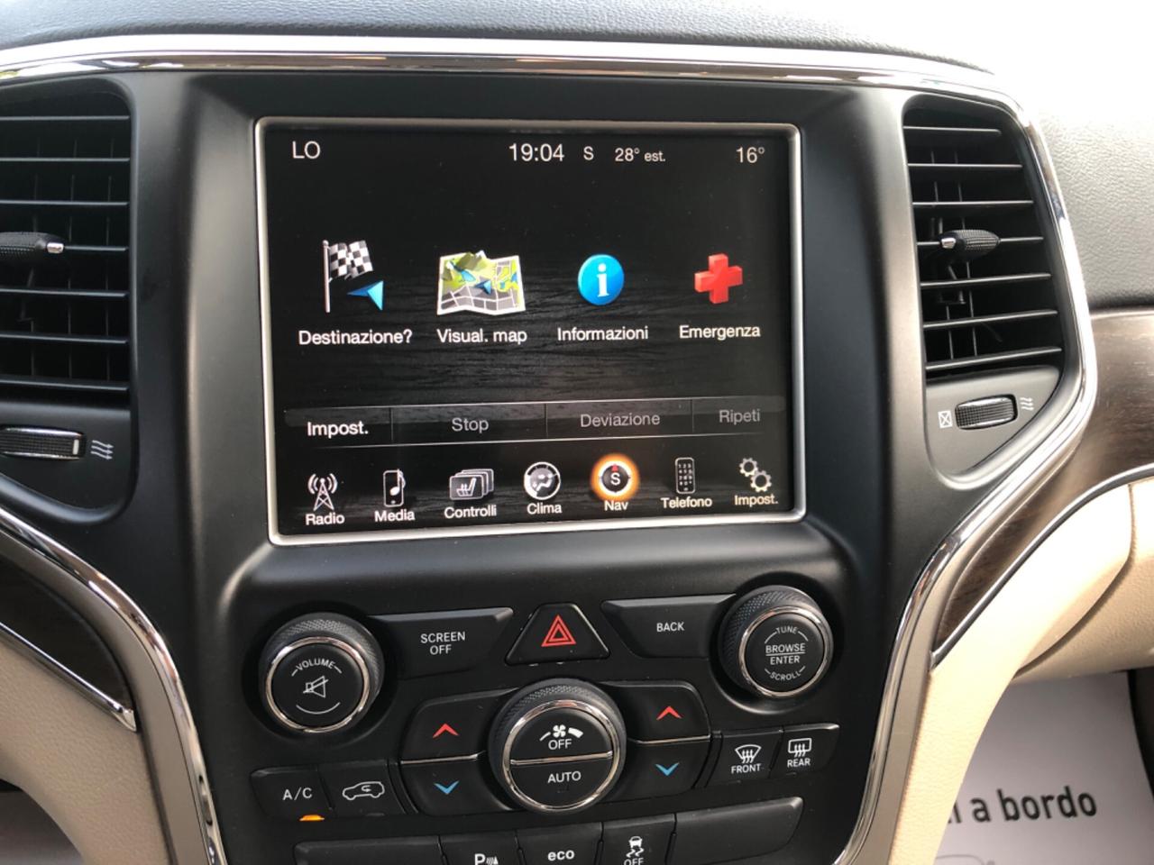 Jeep Grand Cherokee 3.0D 4X4 OVERLAND 2016