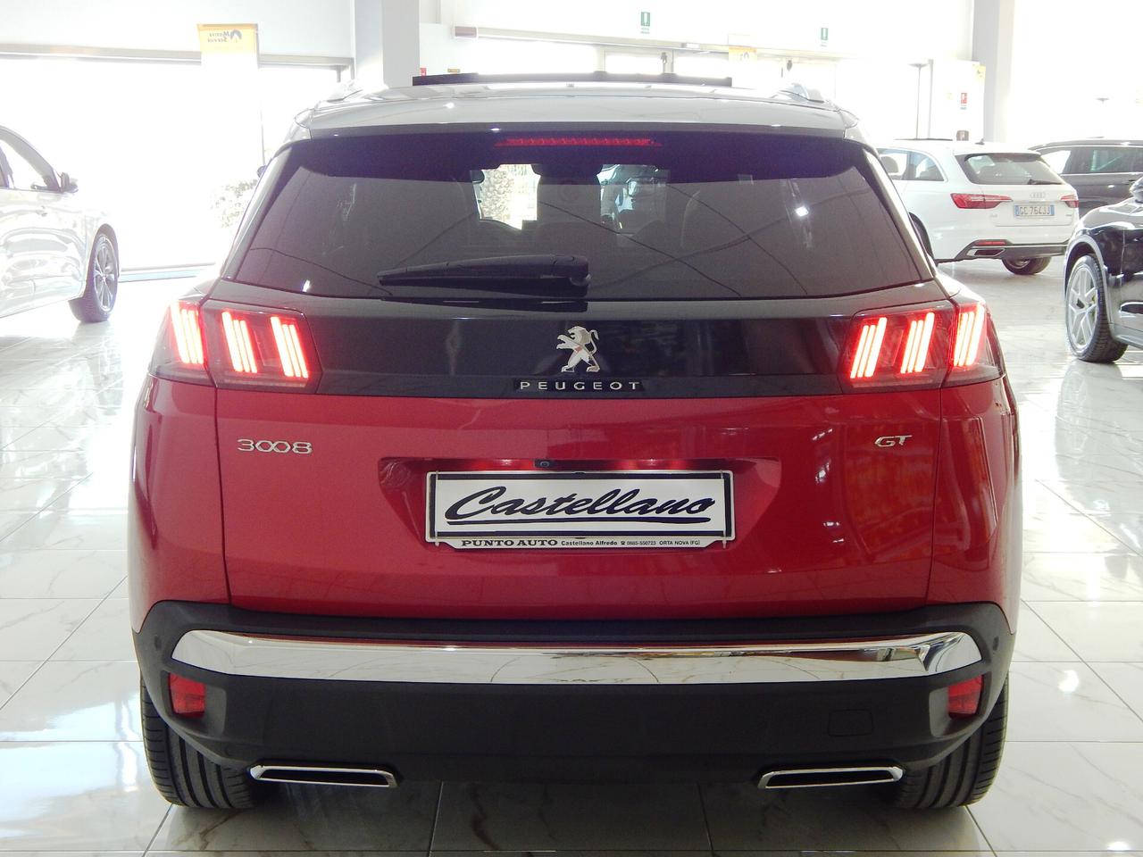 Peugeot 3008 1.5 bluehdi GT Pack EAT8 TETTO-NAVI-PELLE-LED-PARK